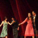 Stephanie Lauricella, Jorge de León, Elena Zhidkova, Mark Delavan (CAVALLERIA RUSTICANA, Deutsche Oper Berlin 2016-03-26)