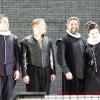 Daniel Schmutzhard, Andreas Bauer, Tamara Wilson (DON CARLO, Opernhaus Frankfurt 2016-01-16)