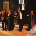 Wolfgang Brendel, Silvana Dussmann, Nikolaus Harnoncourt, Agnes Baltsa (DIE FLEDERMAUS, Theater an der Wien 1999-05-12)